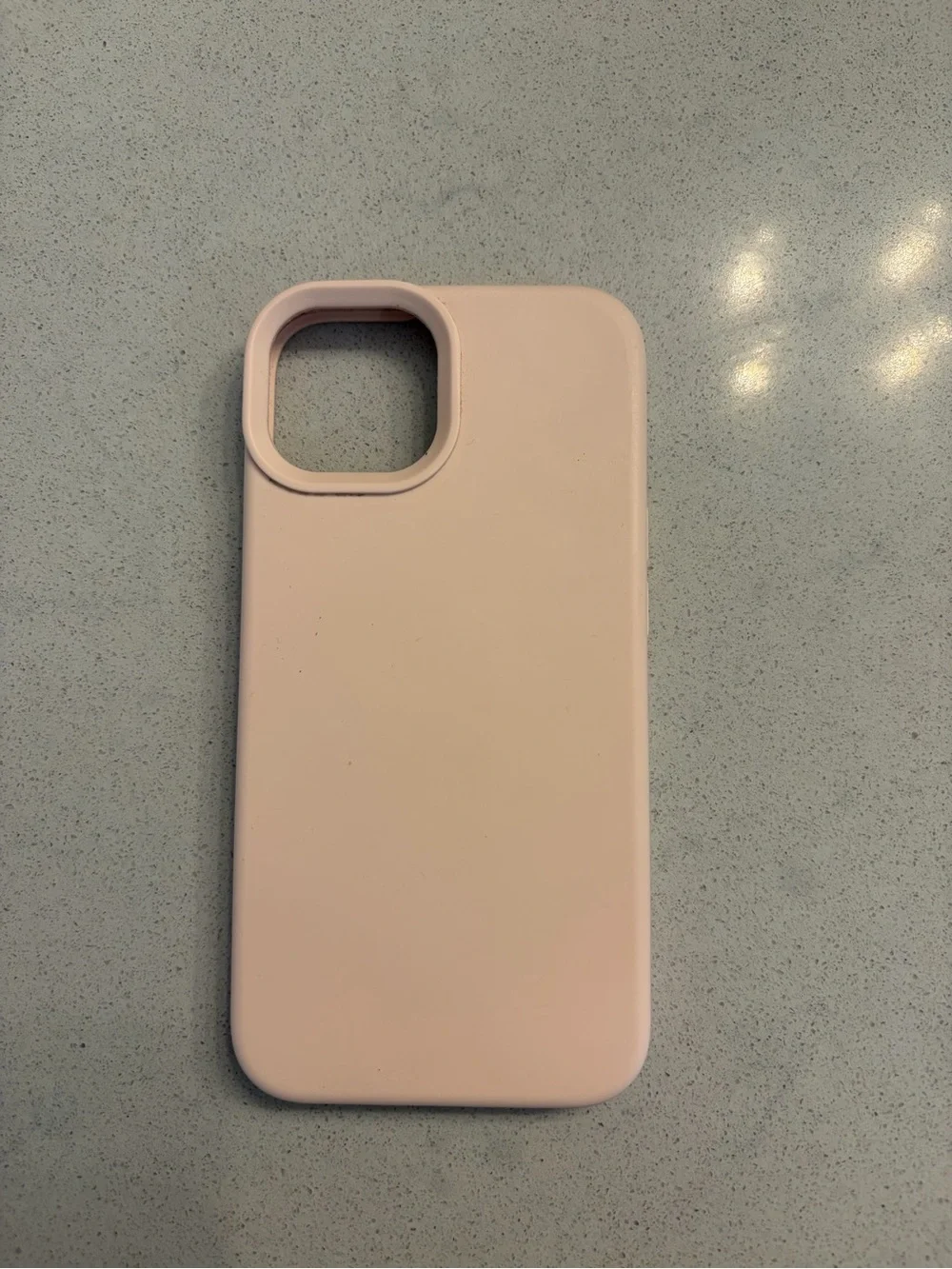 Pink Silicone Phone Case for iPhone 14